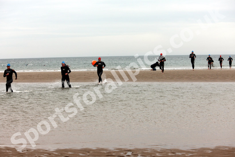 Bamburgh Triathlon with Bamburgh Castle
